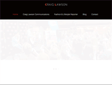 Tablet Screenshot of craiglawson.net